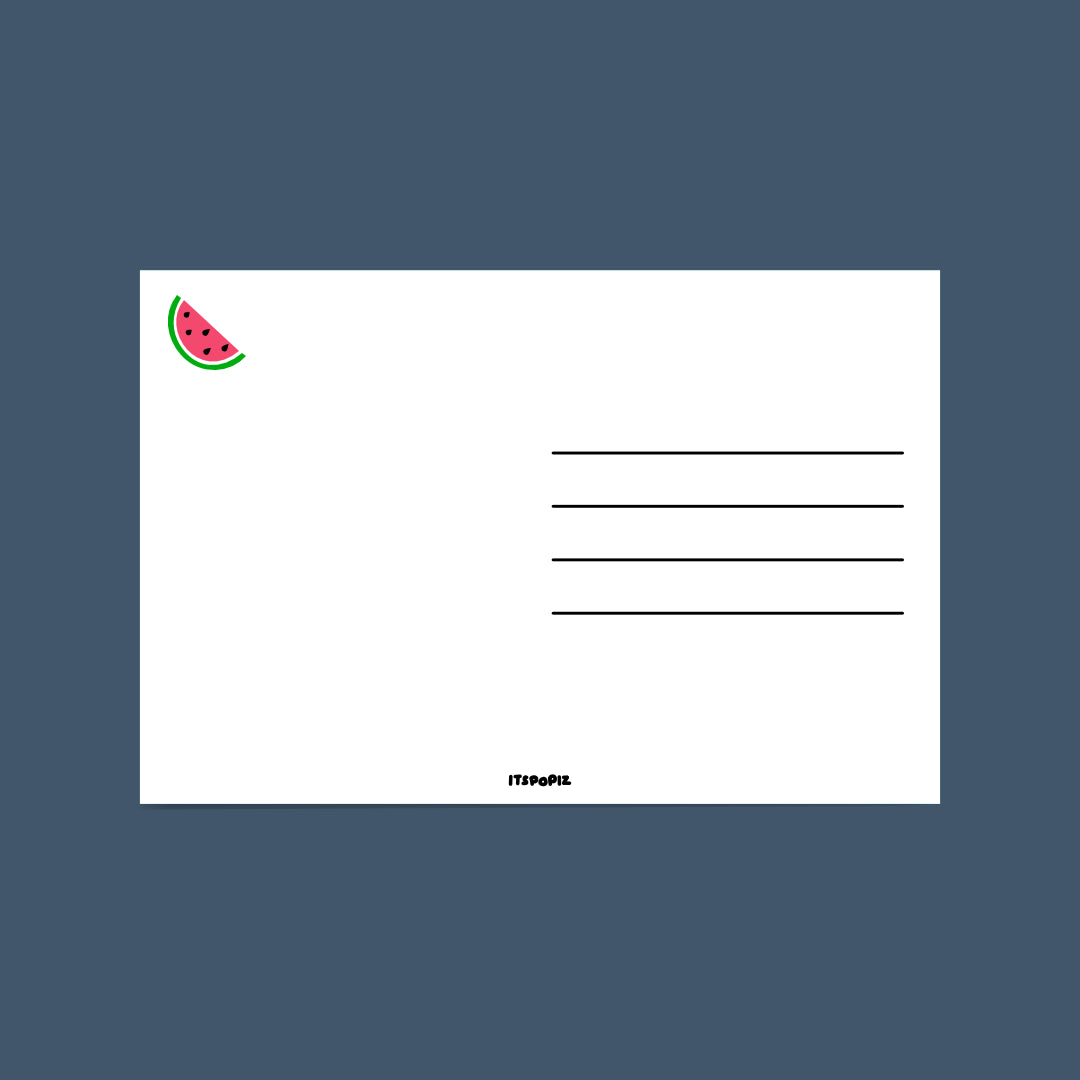 Karpouzi Postcard