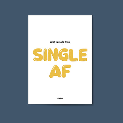 Single AF Wish Card