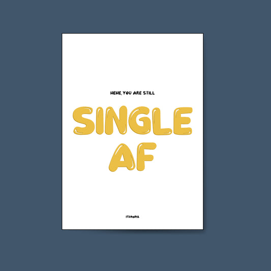 Single AF Wish Card
