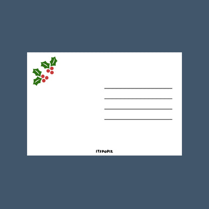 Ho Ho Christmas Card